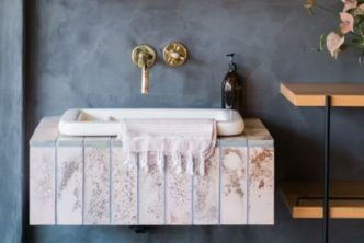 muebles de baño rústicos